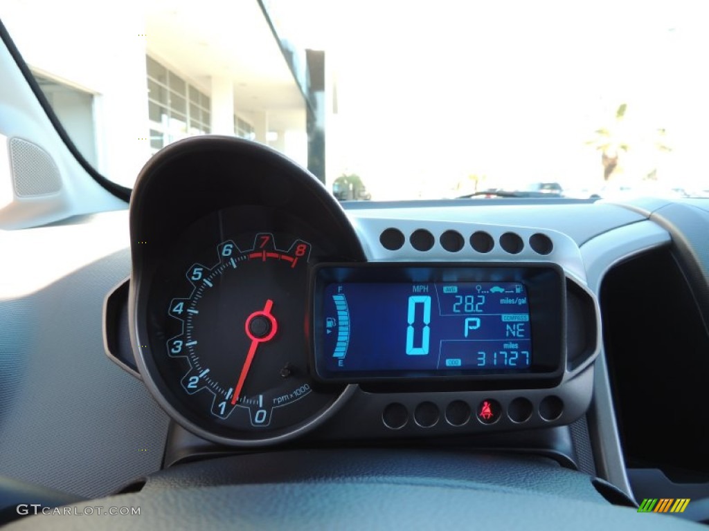 2013 Chevrolet Sonic LTZ Hatch Gauges Photo #89934192