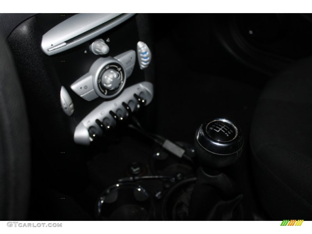 2009 Cooper S Hardtop - Pure Silver Metallic / Checkered Carbon Black/Black photo #17
