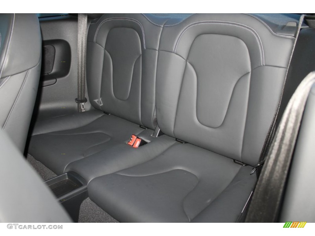 2012 Audi TT RS quattro Coupe Rear Seat Photo #89935686