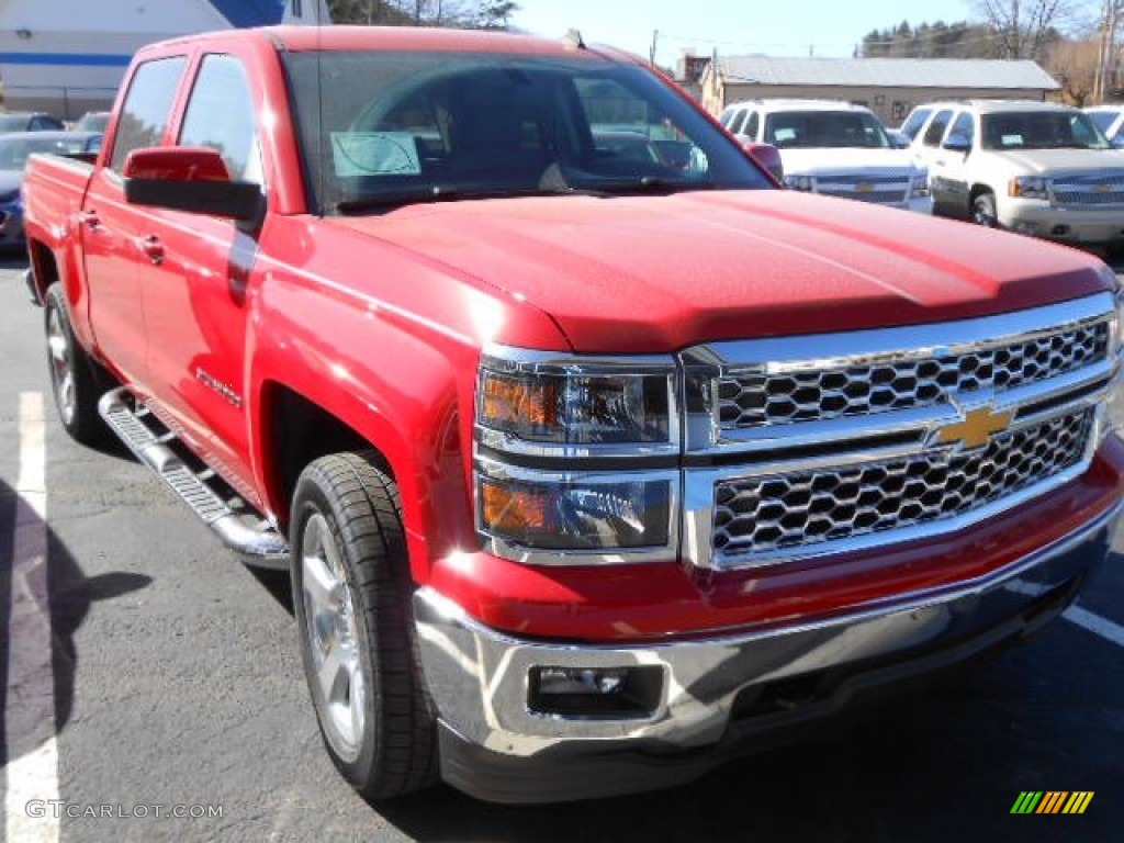 2014 Silverado 1500 LT Crew Cab 4x4 - Victory Red / Jet Black photo #6