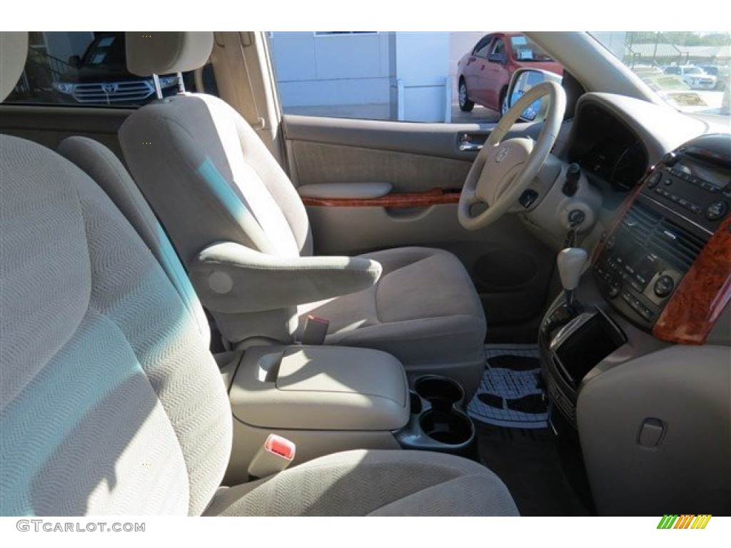 2006 Sienna XLE - Silver Pine Mica / Stone Gray photo #14