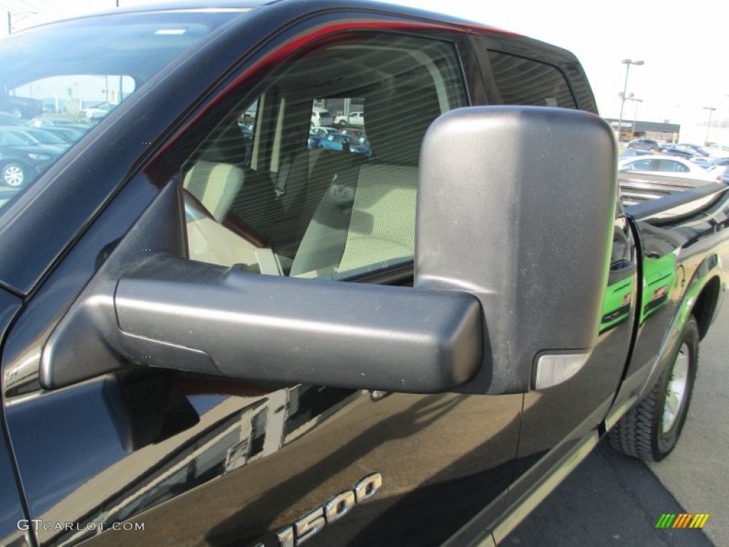 2011 Ram 1500 SLT Outdoorsman Quad Cab 4x4 - Brilliant Black Crystal Pearl / Dark Slate Gray/Medium Graystone photo #12