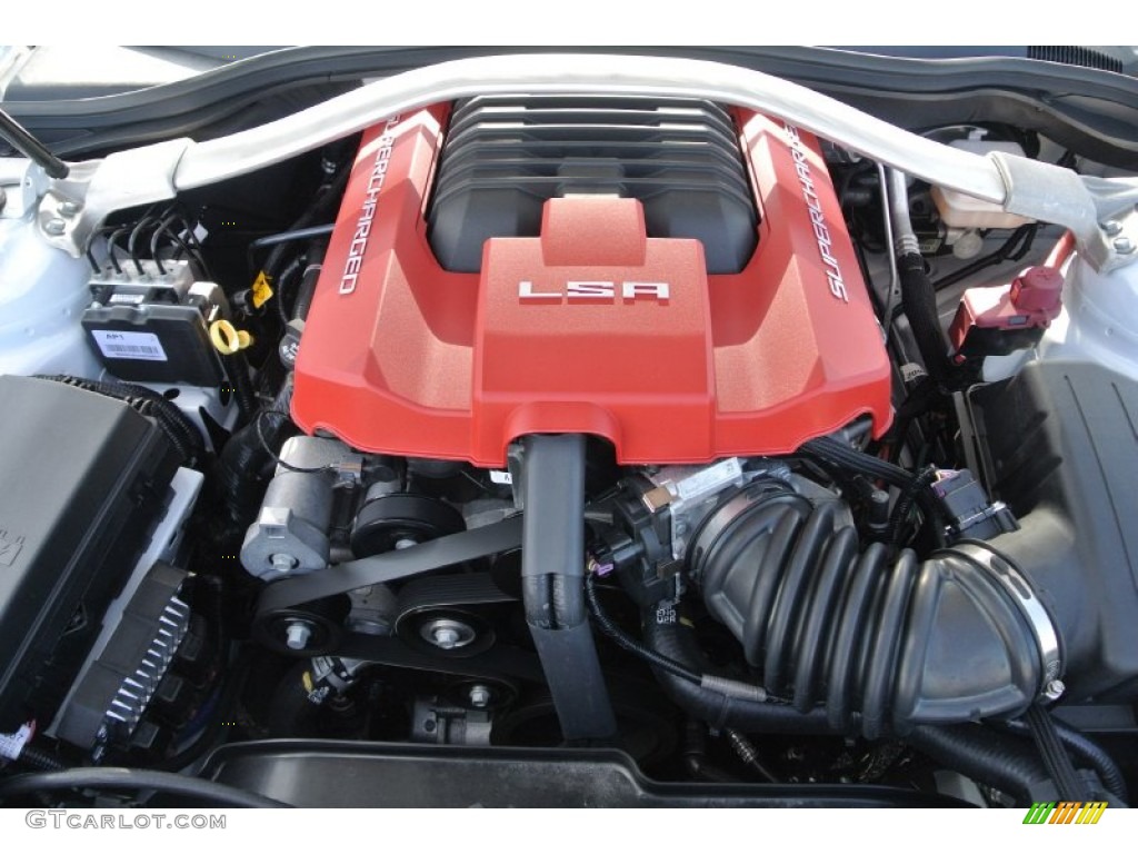 2014 Chevrolet Camaro ZL1 Coupe 6.2 Liter ZL1 Eaton Supercharged OHV 16-Valve LSA V8 Engine Photo #89938908