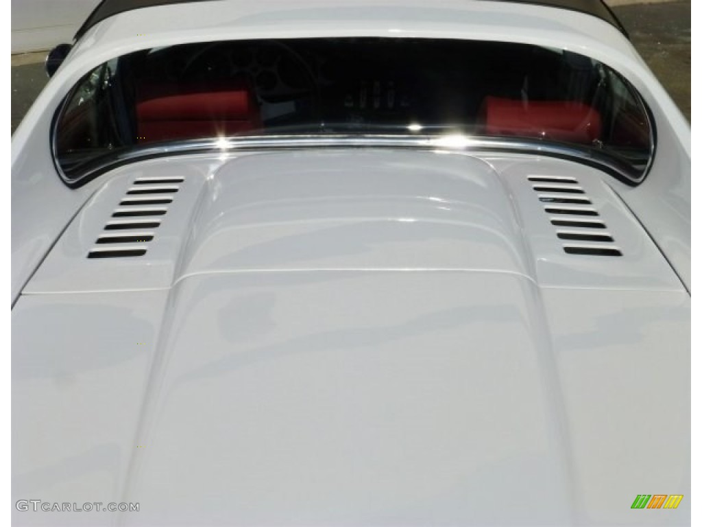 1974 Dino 246 GTS - Bianco (White) / Burgundy photo #14