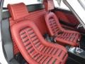 1974 Ferrari Dino Burgundy Interior Front Seat Photo