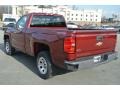 2014 Deep Ruby Metallic Chevrolet Silverado 1500 WT Regular Cab 4x4  photo #4