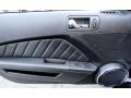 Charcoal Black 2013 Ford Mustang GT Premium Convertible Door Panel