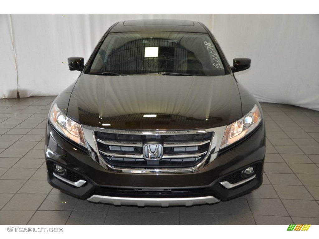 2014 Crosstour EX-L V6 - Kona Coffee Metallic / Black photo #2