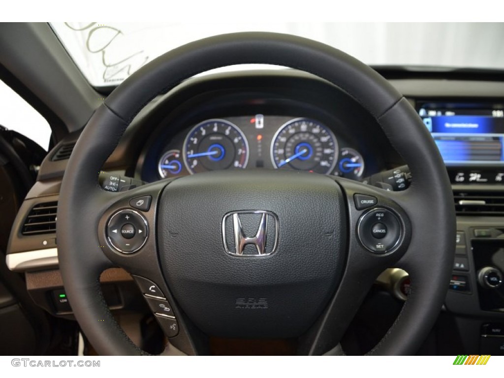 2014 Crosstour EX-L V6 - Kona Coffee Metallic / Black photo #22