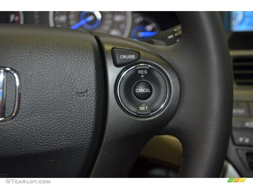 2014 Crosstour EX-L V6 - Kona Coffee Metallic / Black photo #23