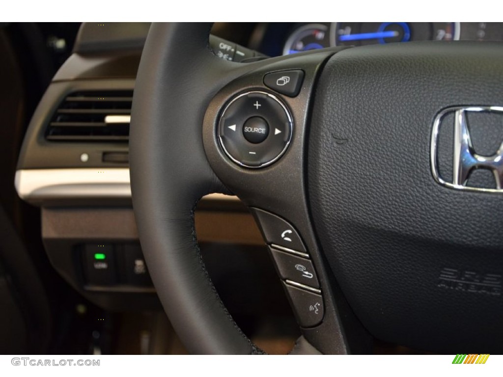2014 Crosstour EX-L V6 - Kona Coffee Metallic / Black photo #24