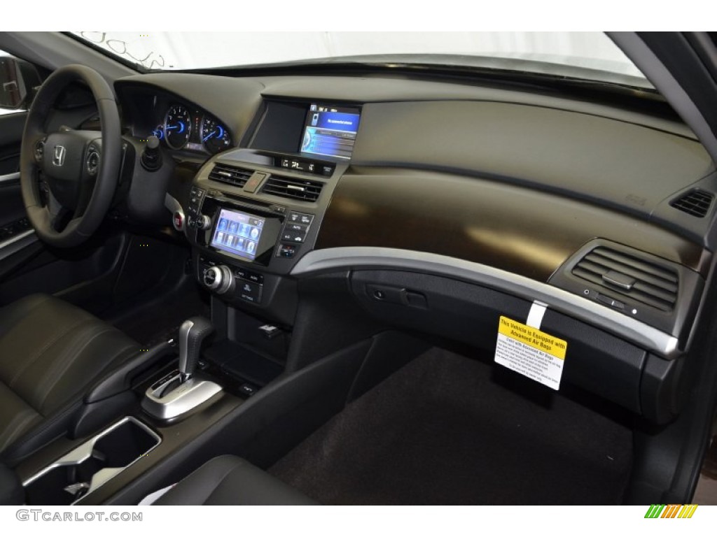2014 Crosstour EX-L V6 - Kona Coffee Metallic / Black photo #32