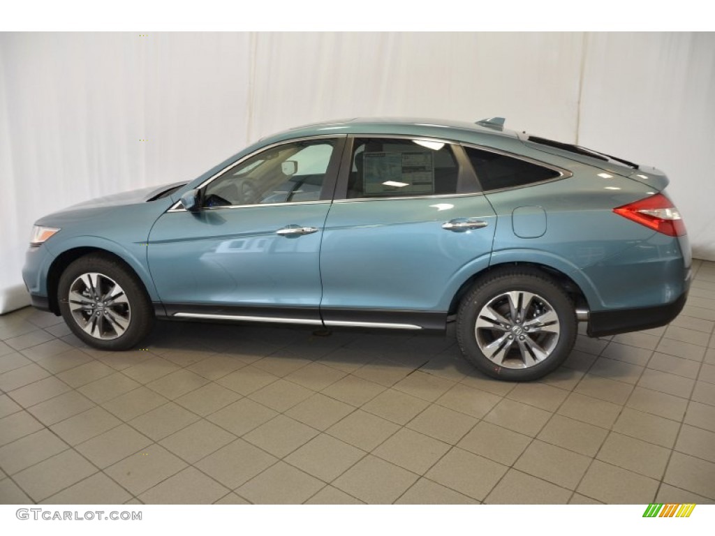 Mountain Air Metallic 2014 Honda Crosstour EX-L V6 Exterior Photo #89940924