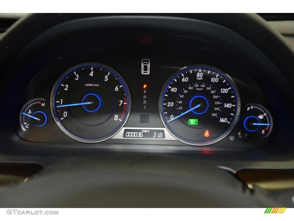 2014 Honda Crosstour EX-L V6 Gauges Photo #89941187