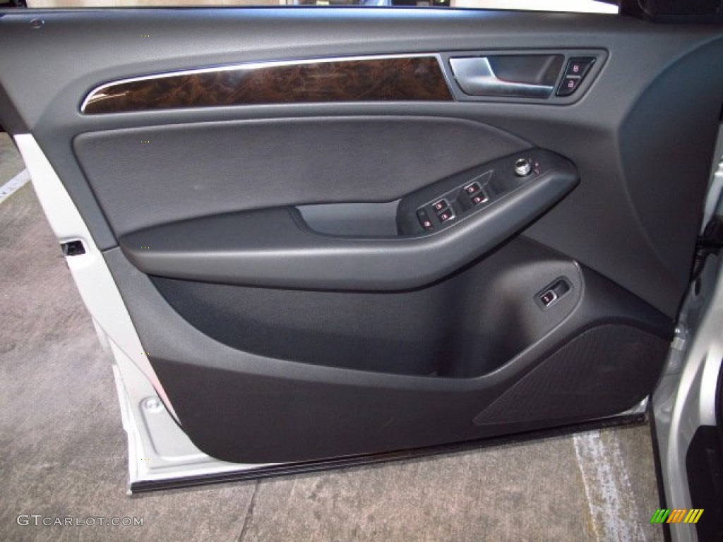 2014 Audi Q5 2.0 TFSI quattro Black Door Panel Photo #89942340