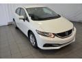 Taffeta White - Civic LX Sedan Photo No. 1