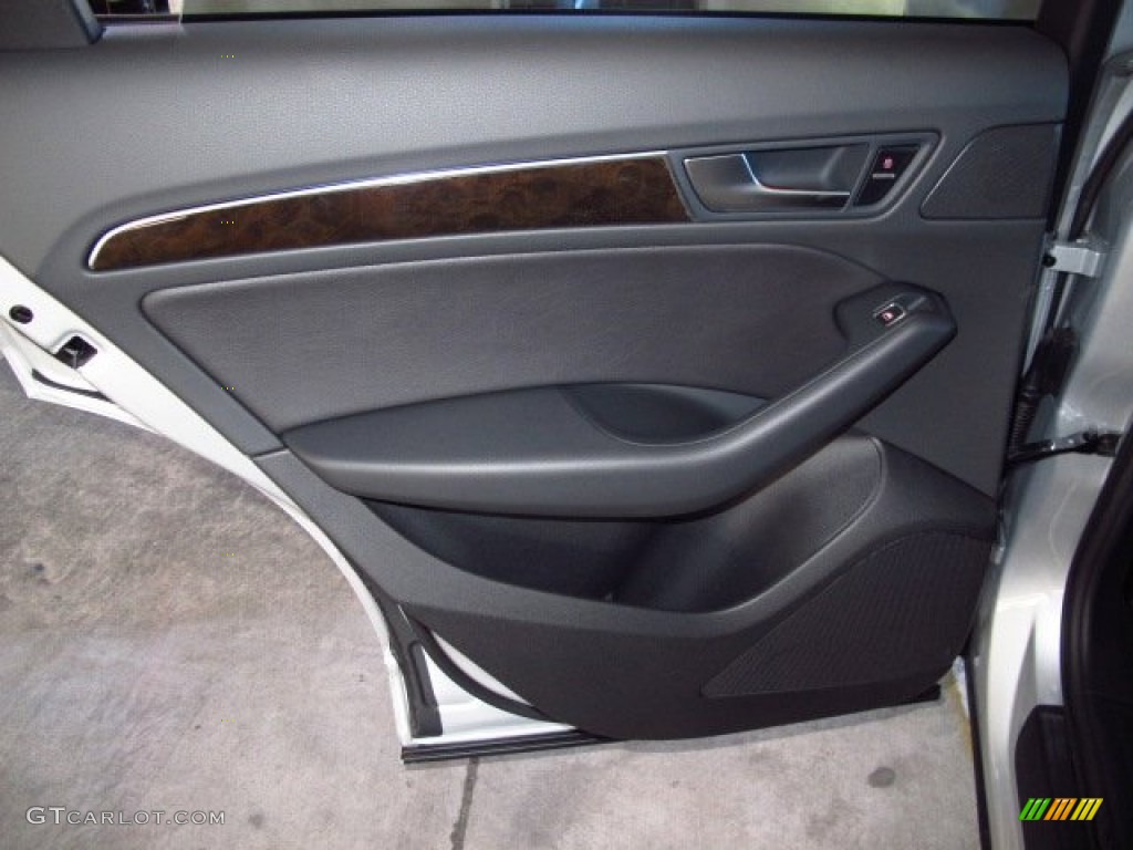 2014 Audi Q5 2.0 TFSI quattro Black Door Panel Photo #89942367