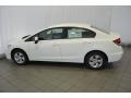 Taffeta White - Civic LX Sedan Photo No. 8