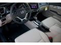 Beige 2014 Honda Civic EX Sedan Interior Color