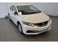 Taffeta White - Civic LX Sedan Photo No. 1