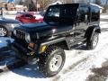 2004 Black Jeep Wrangler X 4x4  photo #1