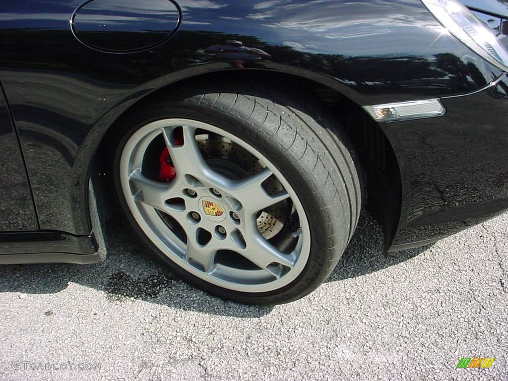 2007 911 Carrera 4S Coupe - Black / Sand Beige photo #17