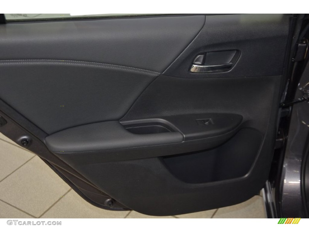 2014 Accord Sport Sedan - Modern Steel Metallic / Black photo #24