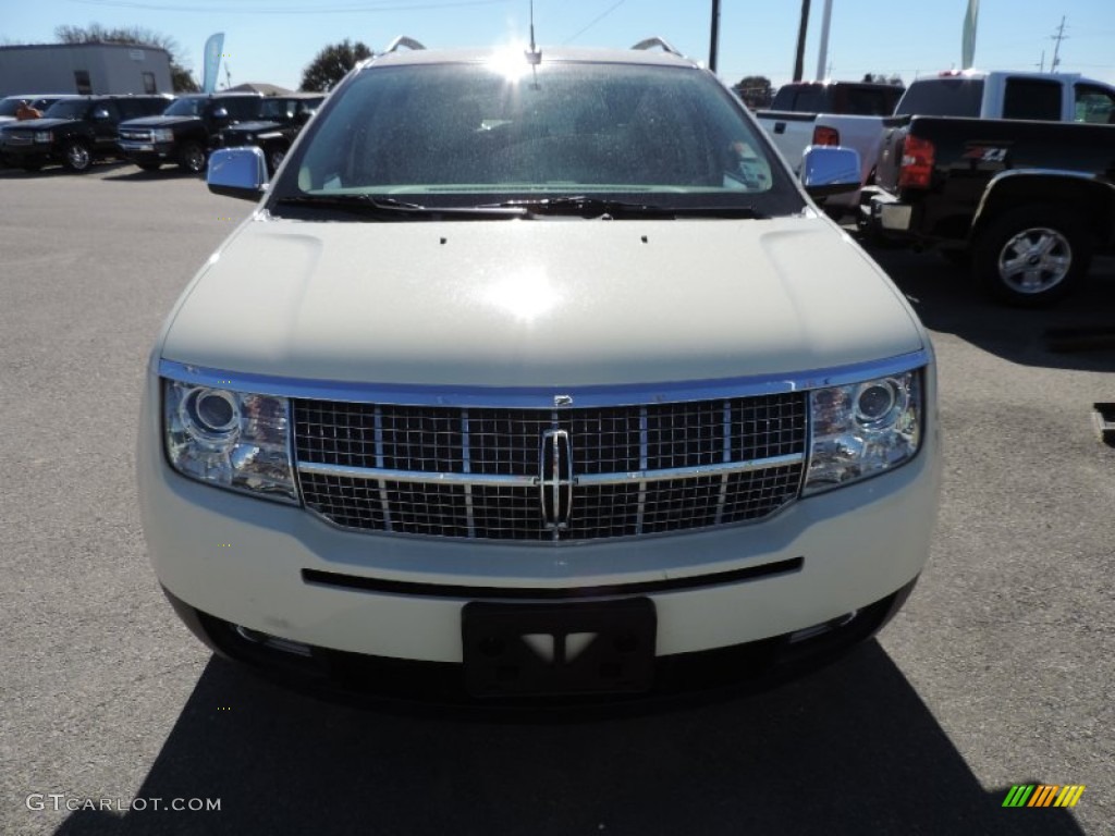 2008 MKX  - White Chocolate Tri Coat / Light Camel photo #2