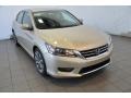 2014 Champagne Frost Pearl Honda Accord Sport Sedan  photo #1