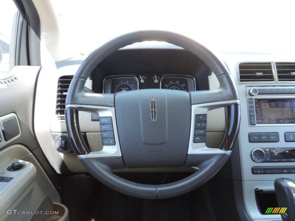 2008 MKX  - White Chocolate Tri Coat / Light Camel photo #14