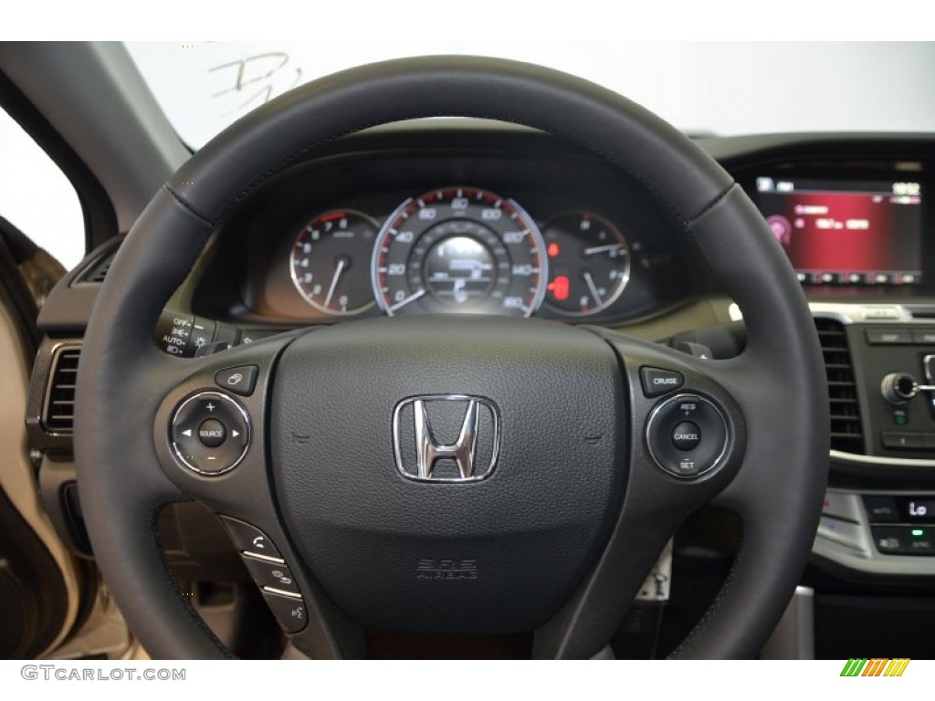 2014 Accord Sport Sedan - Champagne Frost Pearl / Black photo #20