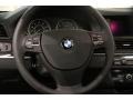 Black 2013 BMW 5 Series 528i xDrive Sedan Steering Wheel
