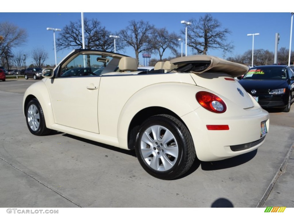 Harvest Moon Beige 2009 Volkswagen New Beetle 2.5 Convertible Exterior Photo #89945124