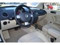 Cream 2009 Volkswagen New Beetle 2.5 Convertible Interior Color