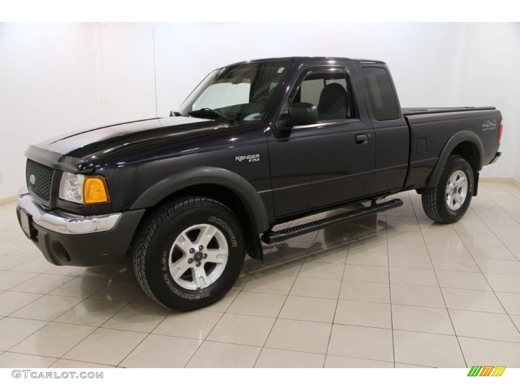 Deep Wedgewood Blue Metallic 2002 Ford Ranger XLT SuperCab 4x4 Exterior Photo #89946091
