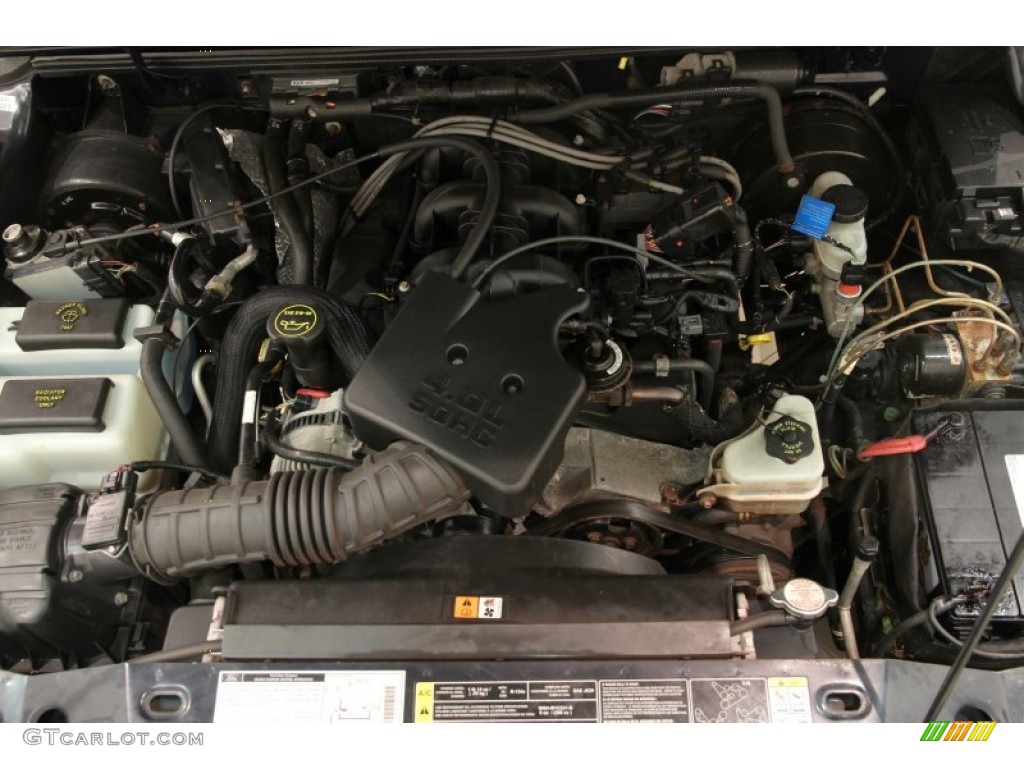 2002 Ford Ranger XLT SuperCab 4x4 4.0 Liter SOHC 12-Valve V6 Engine Photo #89946156