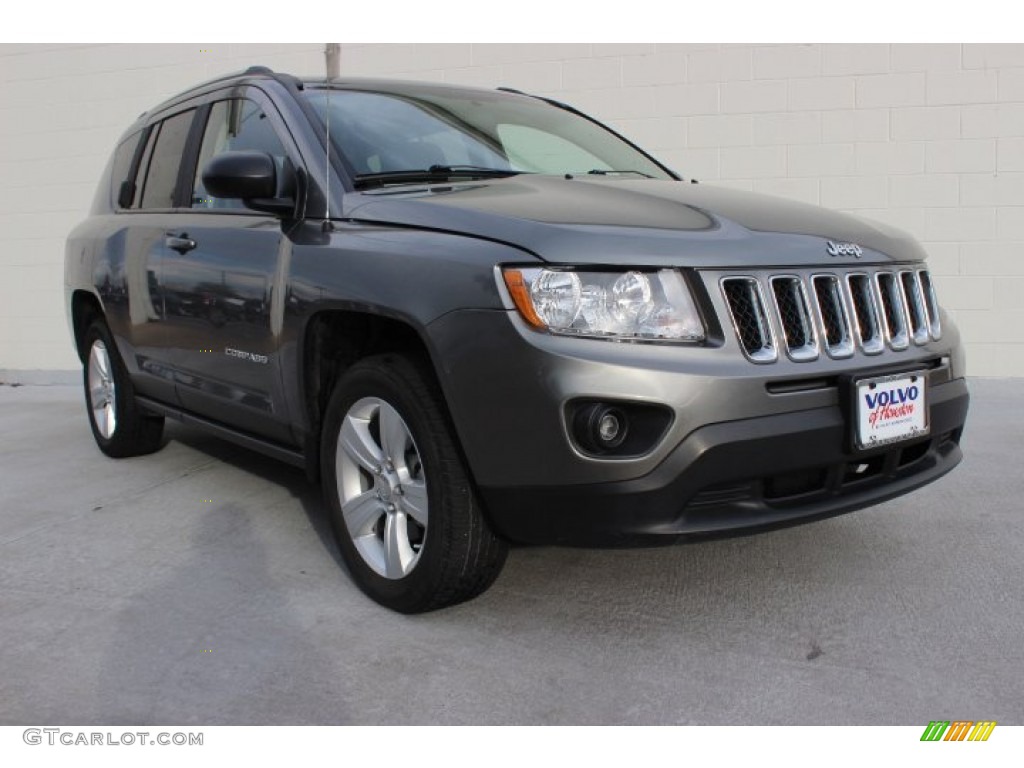 2012 Compass Sport 4x4 - Mineral Gray Metallic / Dark Slate Gray photo #1