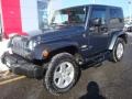 Steel Blue Metallic 2007 Jeep Wrangler Sahara 4x4