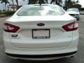 2013 White Platinum Metallic Tri-coat Ford Fusion SE  photo #7