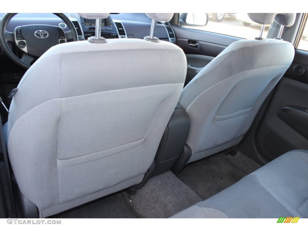 2005 Prius Hybrid - Millenium Silver Metallic / Ivory/Brown photo #19