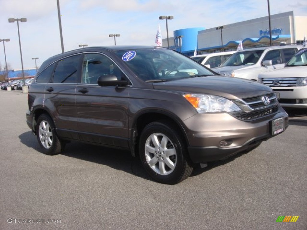 2011 CR-V SE - Urban Titanium Metallic / Black photo #7