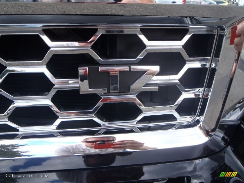 2014 Silverado 1500 LTZ Crew Cab - Black / Jet Black photo #3