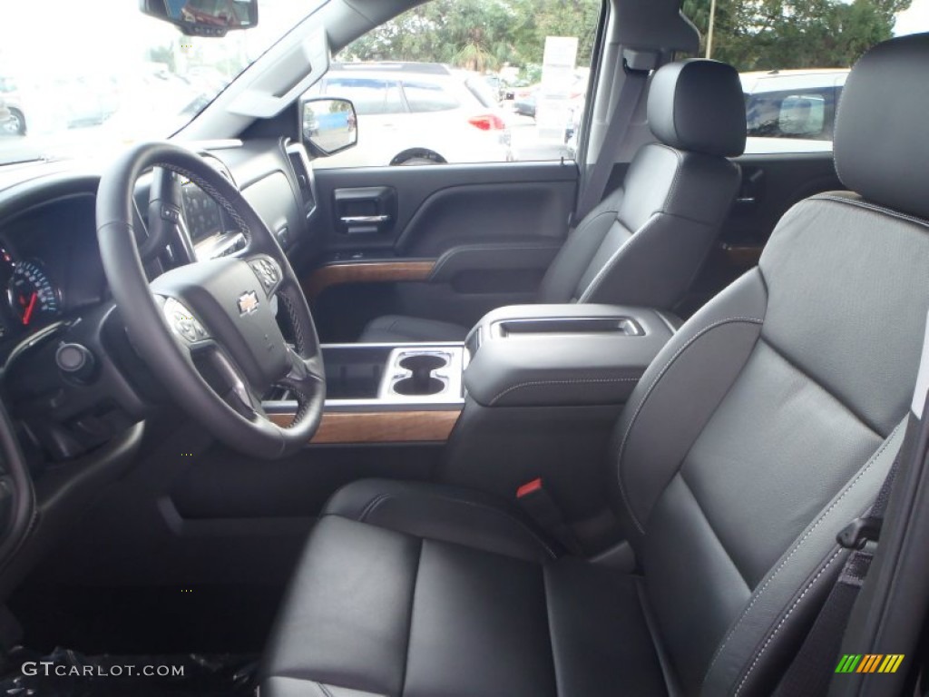 2014 Silverado 1500 LTZ Crew Cab - Black / Jet Black photo #15