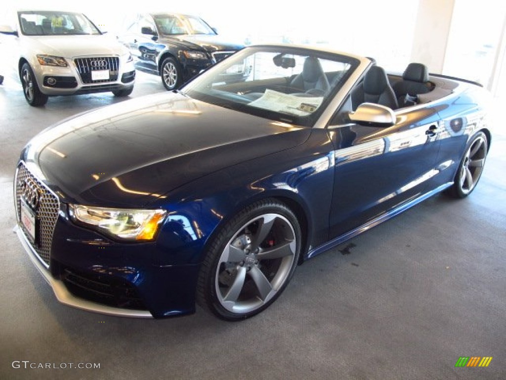 Estoril Blue Crystal 2014 Audi RS 5 Cabriolet quattro Exterior Photo #89953633