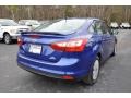 2012 Sonic Blue Metallic Ford Focus SE Sedan  photo #5