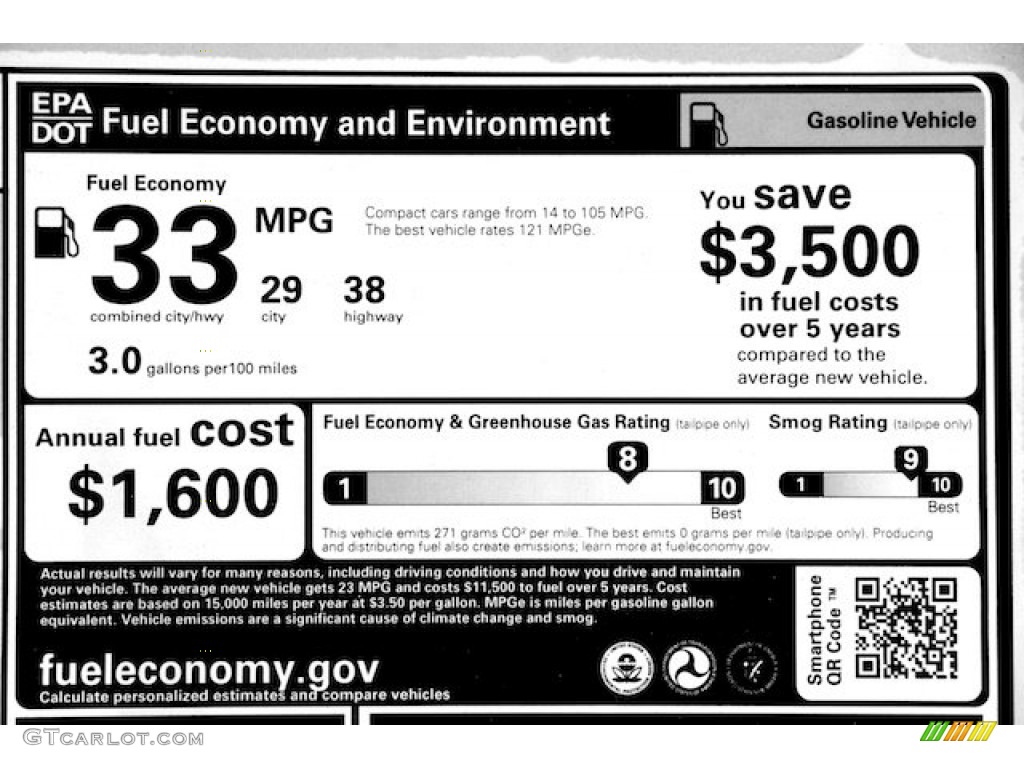 2014 Honda Civic EX Coupe Window Sticker Photo #89953739