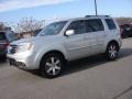 2012 Alabaster Silver Metallic Honda Pilot Touring  photo #2