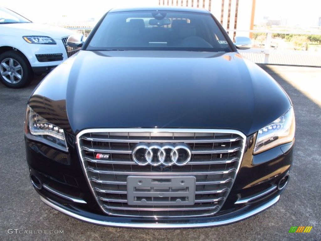 Phantom Black Pearl 2014 Audi S8 quattro S Exterior Photo #89954822