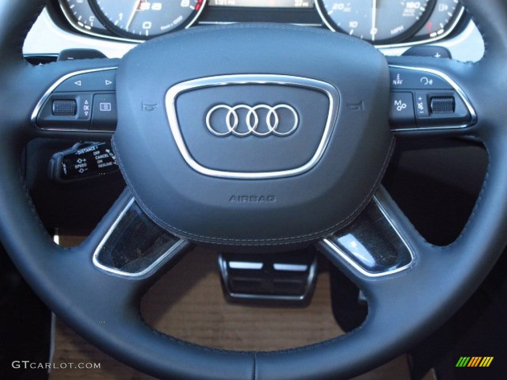 2014 Audi S8 quattro S Steering Wheel Photos