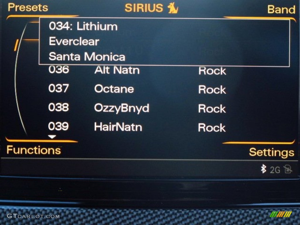 2014 Audi S8 quattro S Audio System Photos